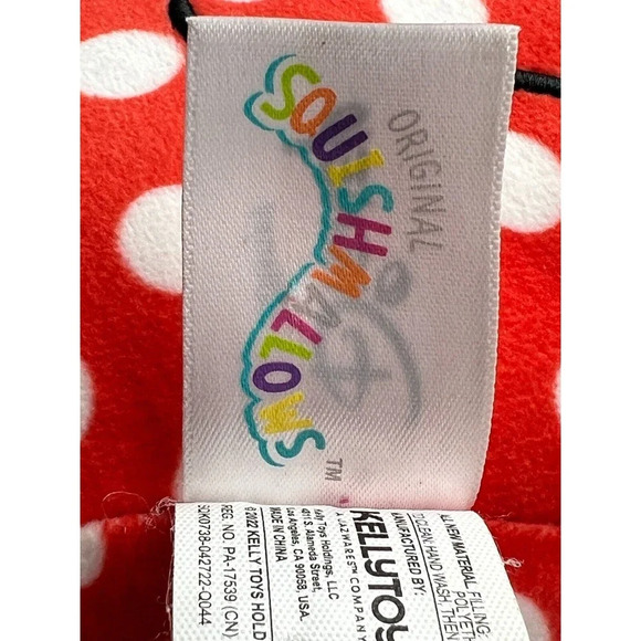 Disney Squishmallow 10” Minnie Mouse Earmuffs Winter Holiday Christmas  No Tag - Picture 5 of 6